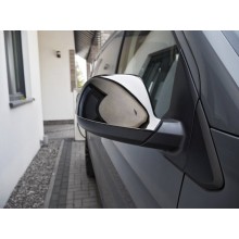 Накладки на зеркала черный хром (Omsaline, 7530112B) Volkswagen T6 (2015-)